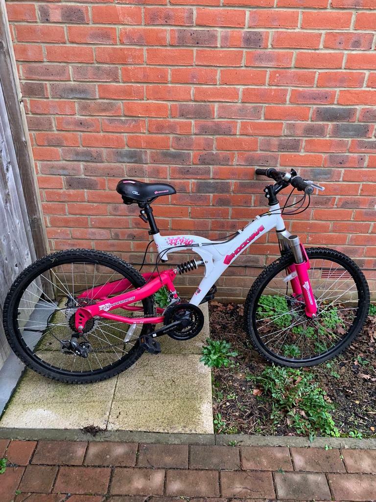 ladies shockwave mountain bike